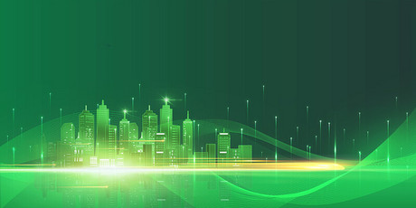 簡約綠色植物清新健康農產品畫冊封面背景